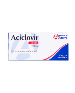 Precio de aciclovir 400 mg
